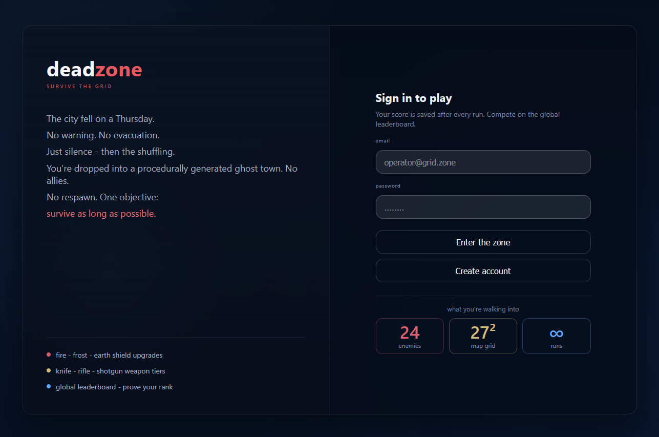 Deadzone screenshot 1